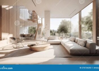 Minimalist Interior Design with a Focus on Natural Light and Air Flow ...