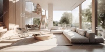 Minimalist Interior Design with a Focus on Natural Light and Air Flow ...